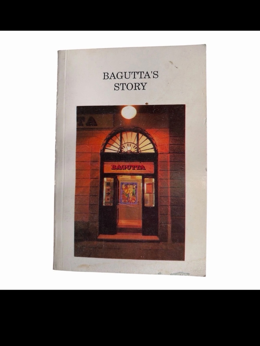 🔥 Bagutta’s Story Illustrated 1990 Tony Capa Giacomino Foto Vintage Booklet🔥